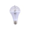 LED žiarovka rgb rotačná e27 disco guľa