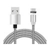 Magnetický nabíjací kábel 3v1 micro type-c usb lightning 1m