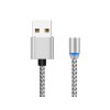 Magnetický nabíjací kábel 3v1 micro type-c usb lightning 1m