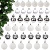 Vianočné ozdoby na stromček 6cm sada 36ks nerozbitných vianočných ozdôb