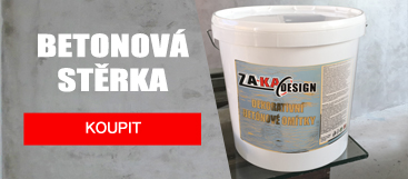 betonové stěrky