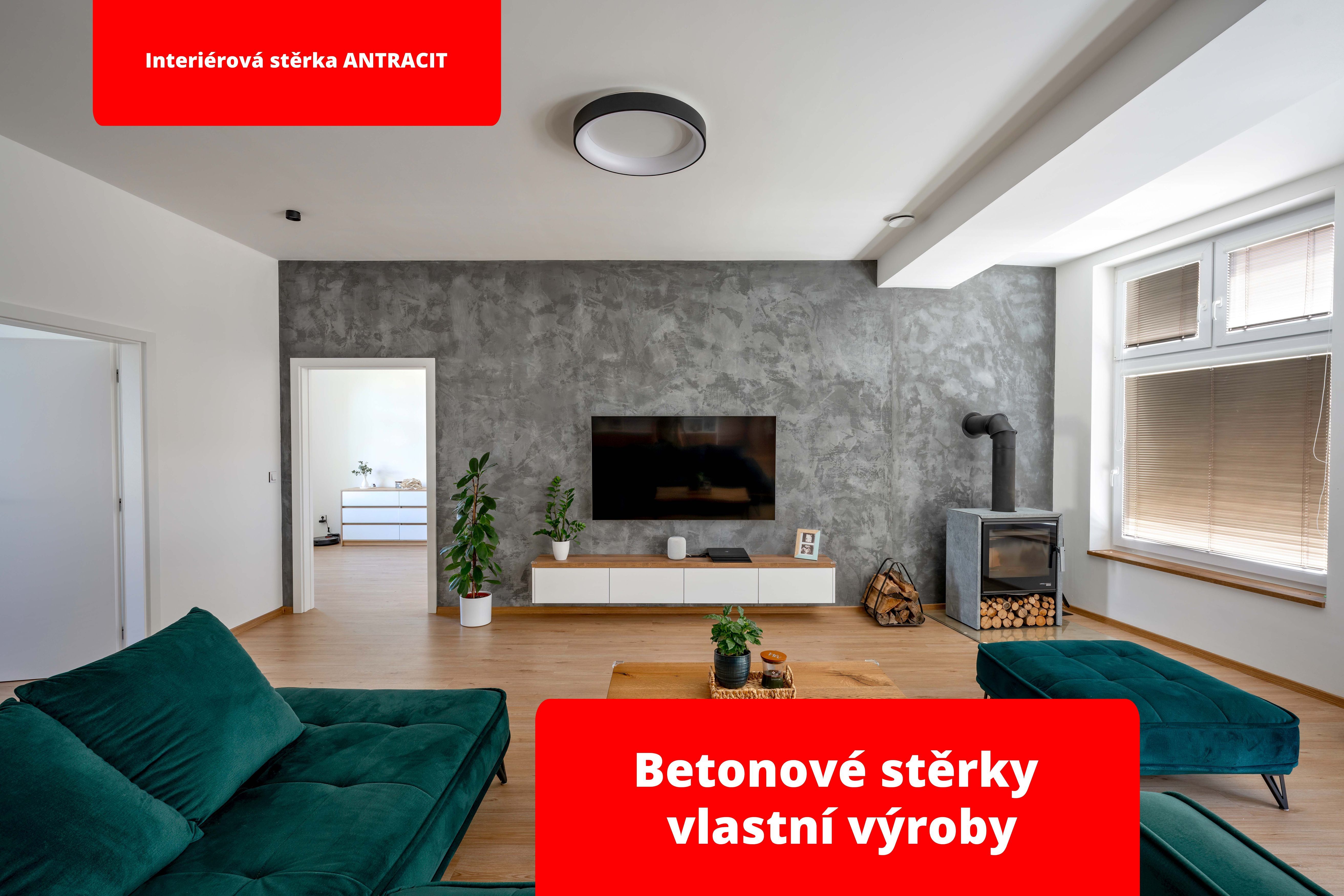 betonové stěrky