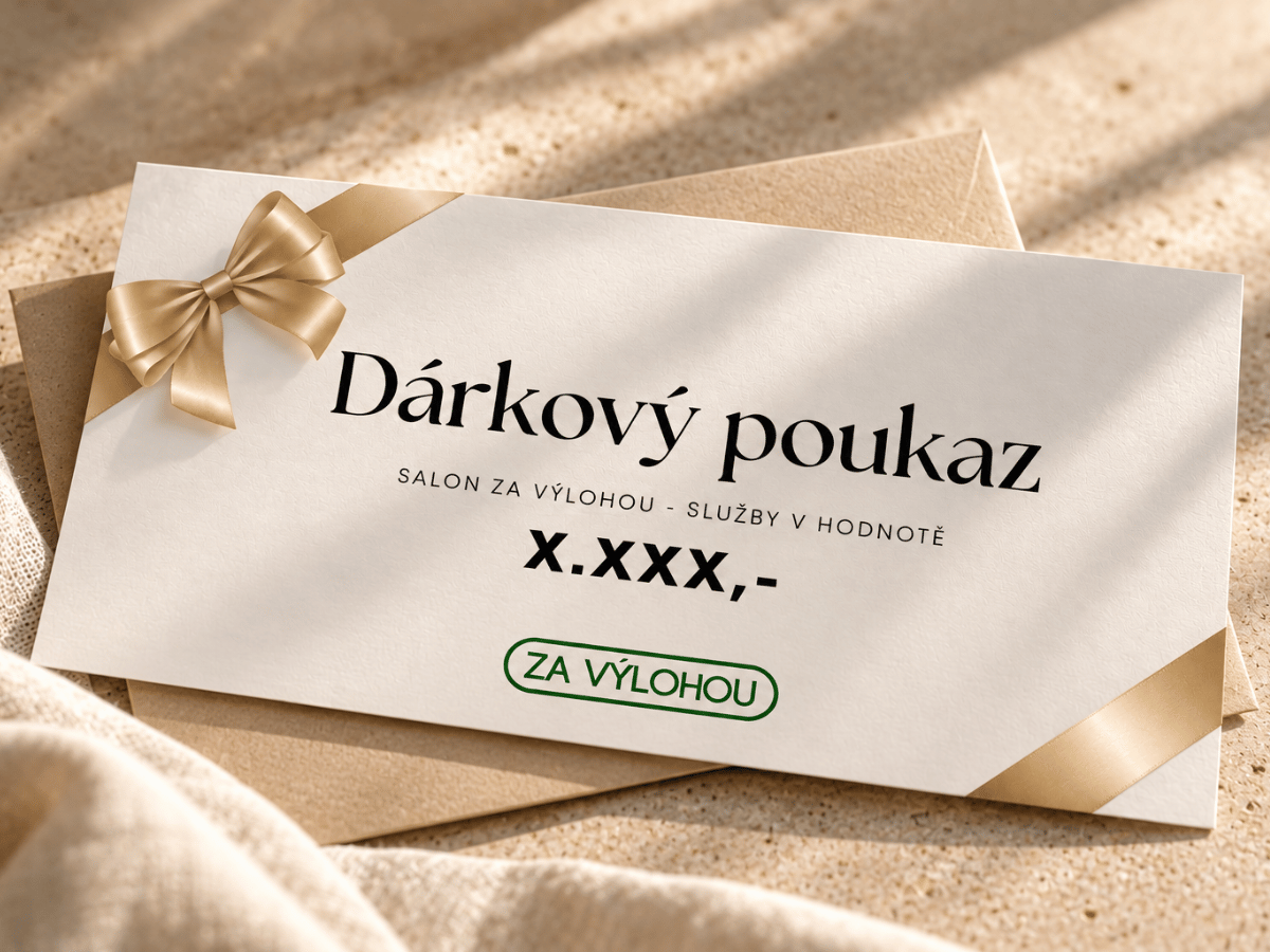 Dárkové poukazy na kosmetiku a beauty služby v Brně