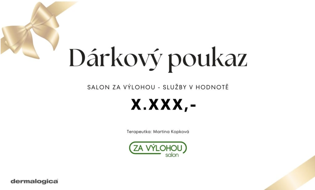 Dárkové poukazy