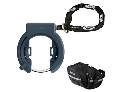 ABUS patkó lakat Granit XPlus 6950M (NR) XPlus zárszerkezettel + 6KS/85 lánc + ST 5950 nyeregtáska