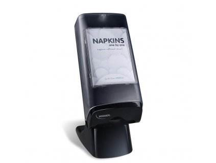 Zásobník obrúskov stojanový čierny, 1 ks