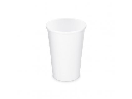 Pohár papierový BIELY 330 ml, L O-80 mm, 50 ks