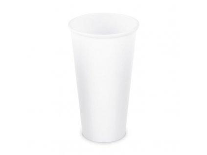 Pohár papierový BIELY 610 ml, XXL O-90 mm, 50 ks