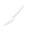Nôž (PP) znovu použiteľný biely 18,5 cm, 50 ks