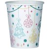 Pohár papierový Vianočný 280 ml, M O-80 mm, 50 ks