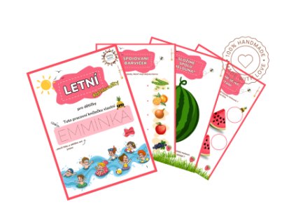 Letní doplňovačky - pracovní sešit