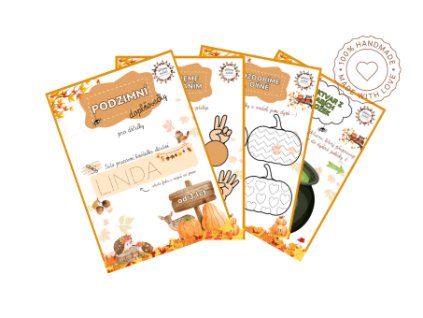 Podzimní doplňovačky - pracovní sešit