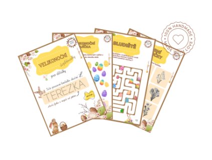 Velikonoční doplňovačky - pracovní sešit