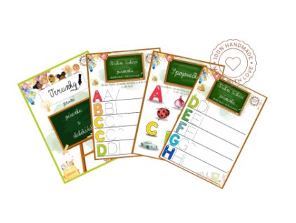 Písanka - pracovní sešit - bez sady písmenek