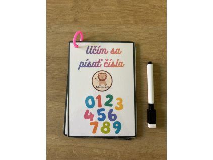 Učím sa písať čísla