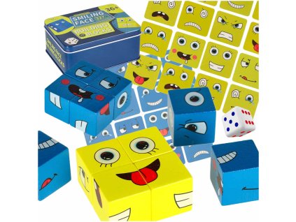 Creative blocks challenge changing face in a can 168497