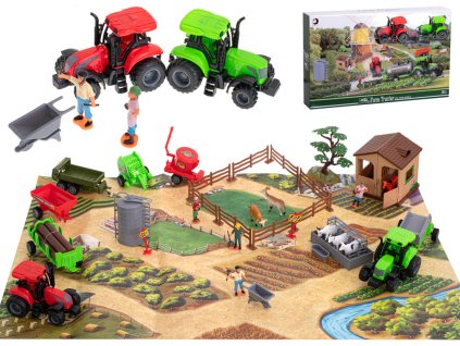 Farma se zvířaty a stroji 49ks