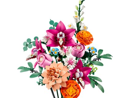 LEGO Botanicals - Krásná kytice růžových květin
