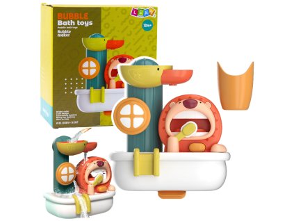 eng pl Bath Toy Foam Machine Lion Duck 22828 1