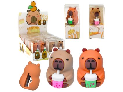 eng pl Capybara Sharpener With Cup School Office Brown 21547 1