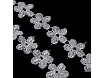 Vyšívaná krajka Daisy Flower 180cm