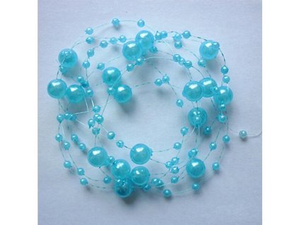 Perly na silonu nodrý