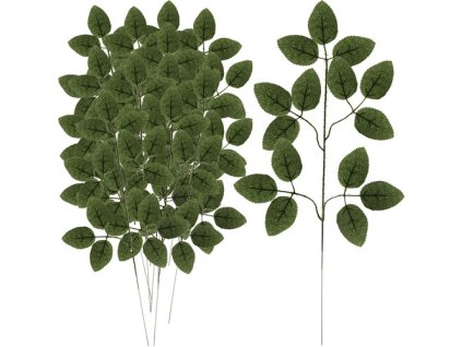 Umělé listy 47cm - sada 12 ks