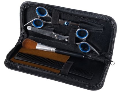 Kadeřnický set (2x nůžky + příslušenství)