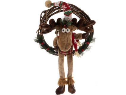 Vánoční věnec na dveře - sob