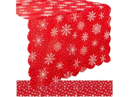 Vánoční běhoun na stůl 220x35cm