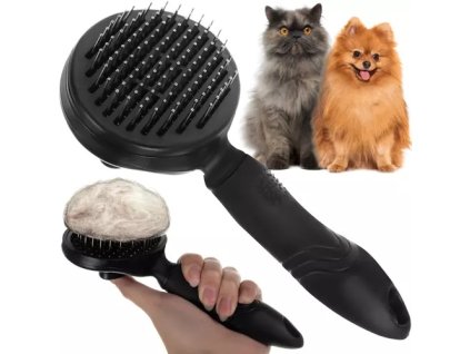 Samočistící kartáč na srst