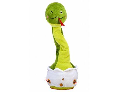eng pl Plush Dancing Snake Interactive Musical Sounds Mascot Green 31242 2