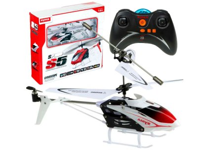 RC vrtulník Syma S5 bílý – stabilní, odolný a ideální pro začátečníky