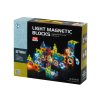 Magnetická stavebnice - kuličková dráha se světelnými efekty 95 dílů