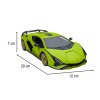 RC stavebnice Lamborghini Sian 1:18 – závodní auto na dálkové ovládání (72 dílků)