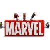 LEGO Marvel - Logo MARVEL a minifigurky