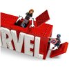 LEGO Marvel - Logo MARVEL a minifigurky