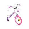 DINO Bikes - Dětské kolo 12" Fairy bílé