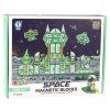 Vesmírná magnetická stavebnice – 108 dílků (SPACE edice)