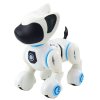 eng pl Interactive Robot Dog Remote Control Light Sound White Blue 23288 2