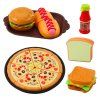 eng pl Picnic Basket Set Braided Food Accessories 33 pcs 28016 3