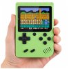 Retro kapesní herní konzole – 108 her, zelená