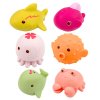 eng pl Set of 6 educational rubber sea animals for bathing and fun 30575 2