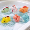 eng pl Set of educational rubber dinosaurs for bathing pastel games 6 pcs 30576 3