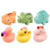 eng pl Set of educational rubber animals for bathing pastel games 6 pcs 30579 2