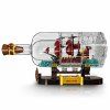 eng pl Ship in a Bottle Construction Blocks Decorative Sailing Ship Brown 885 pcs 31224 2