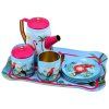 eng pl Tea Set with Parrots Metal Exotic Pattern 12 pcs 30291 2