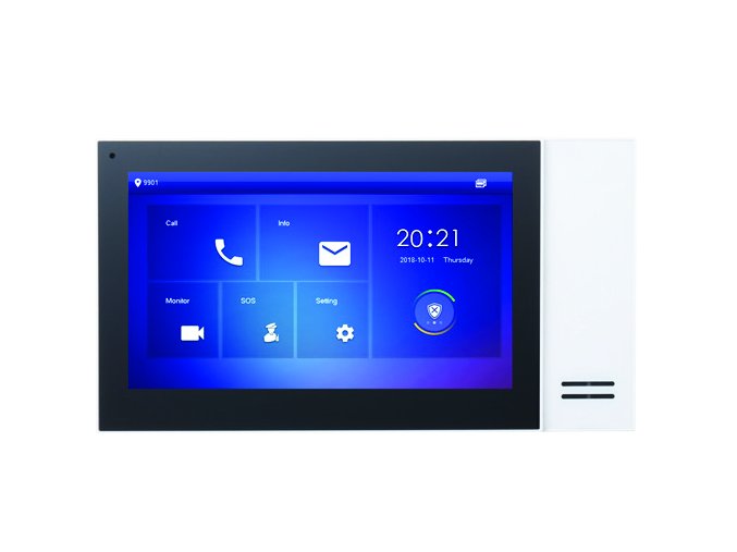 turm ip video tursprechanlage 7 lcd touchscreen monitor mit iptm06