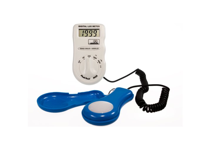 PeakTech® P 5025  Lux-Meter ~ 2.000 Counts ~ 0 ... 200/2000/20000/50.000 Lux