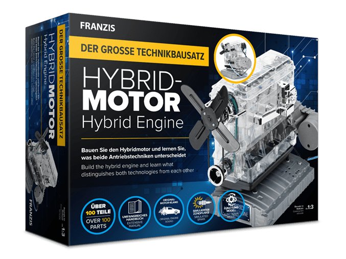 Franzis Verlag Hybridní motor - stavebnice